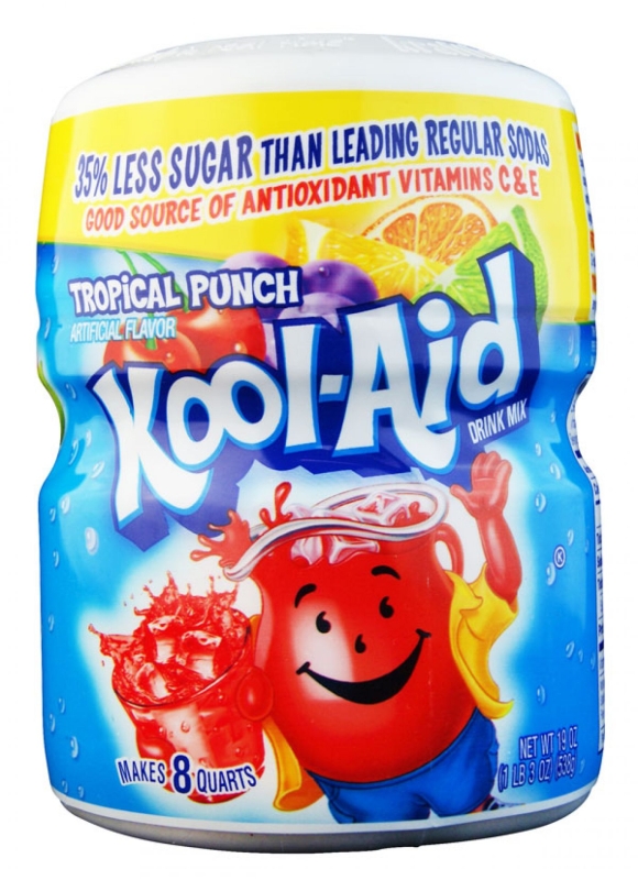 KOOL AID DRINK MIX TROPICAL PUNCH 538g